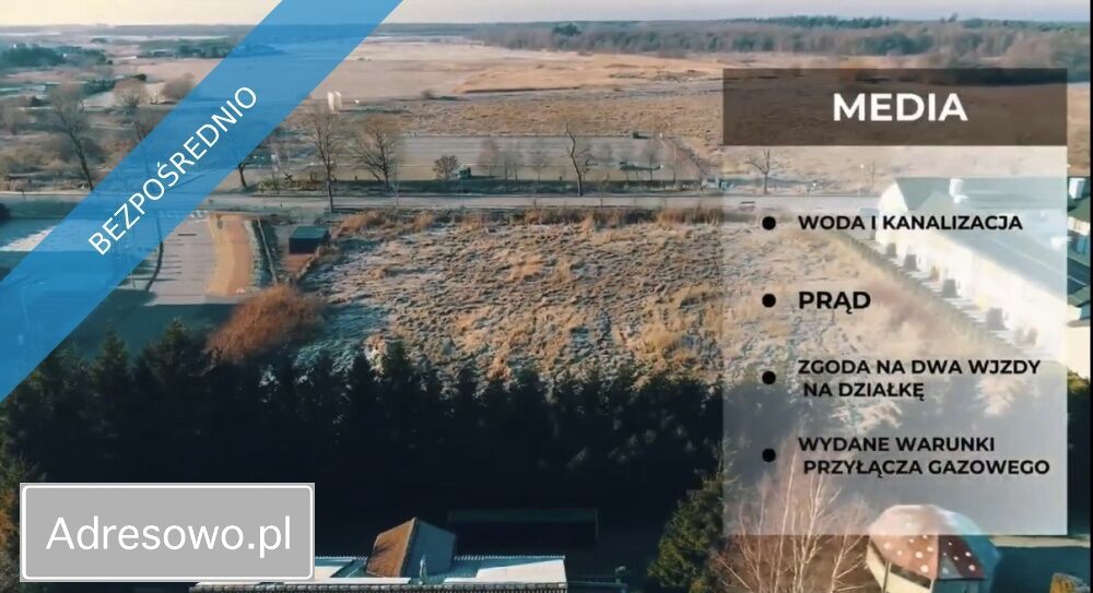 Działka inwestycyjna Grzybowo, ul. Bałtycka. Zdjęcie 3