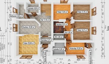 dom wolnostojący, 9 pokoi Wołomin, ul. Reja