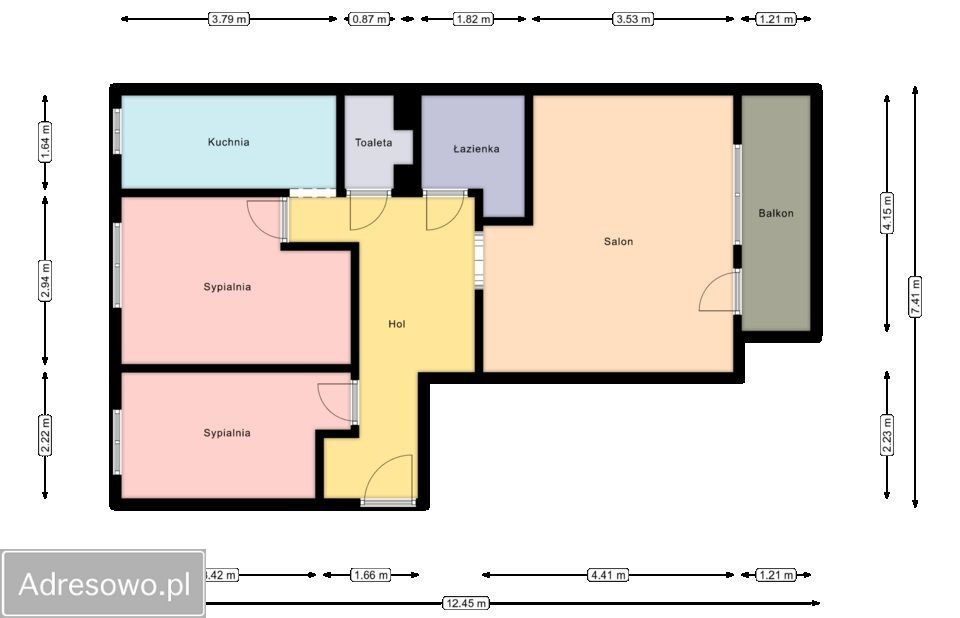 Mieszkanie 3-pokojowe Zgorzelec, ul. Stanisława Wyspiańskiego. Zdjęcie 16