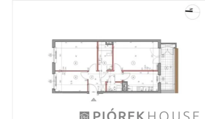 Mieszkanie 3-pokojowe Warszawa Żoliborz, ul. Kaliny Jędrusik