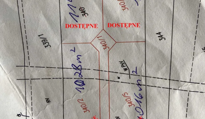 Działka budowlana Grochowe