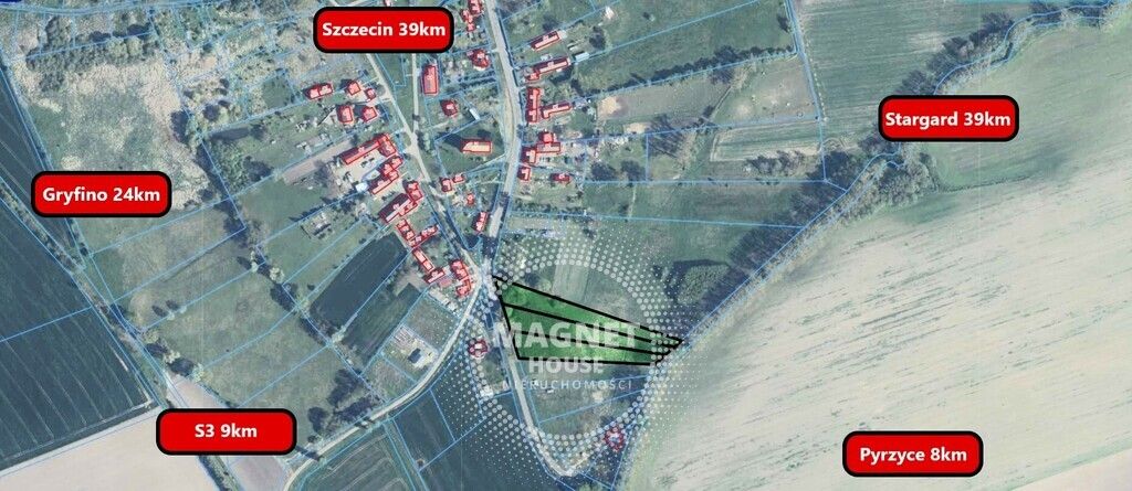 Działka budowlana Stare Chrapowo. Zdjęcie 2