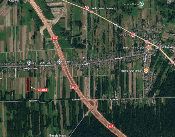 Działka budowlana Węgrzynów, pogodna. Zdjęcie 1