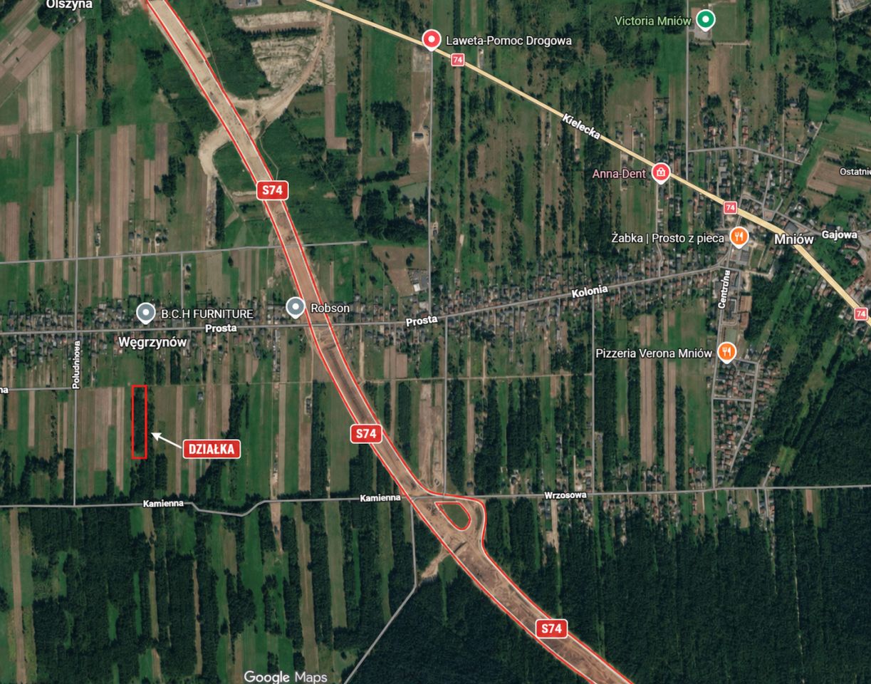 Działka budowlana Węgrzynów, pogodna. Zdjęcie 1