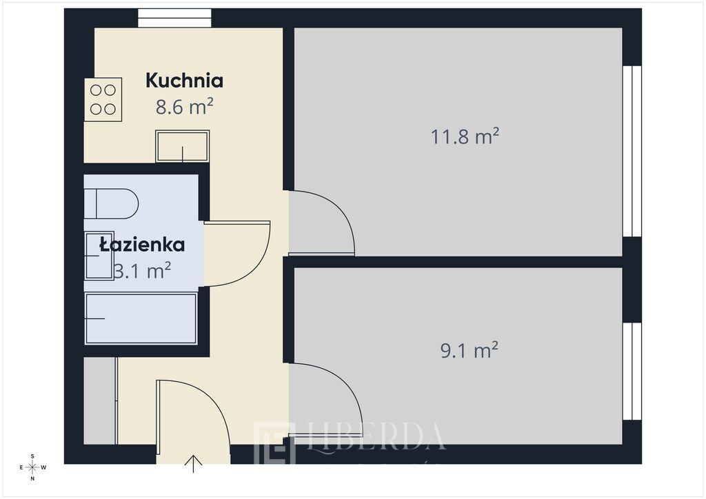 Mieszkanie 2-pokojowe Skarżysko-Kamienna, ul. Lotnicza. Zdjęcie 10