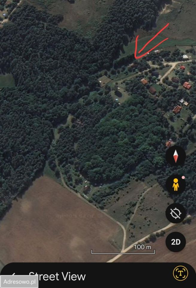 Działka Stara Sikorska Huta. Zdjęcie 1