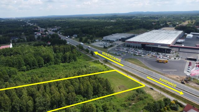 Działka inwestycyjna Wanaty, ul. Warszawska. Zdjęcie 1
