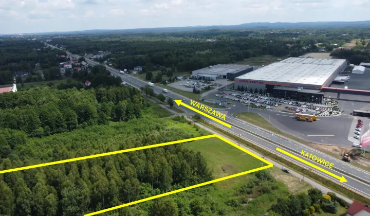 Działka inwestycyjna Wanaty, ul. Warszawska