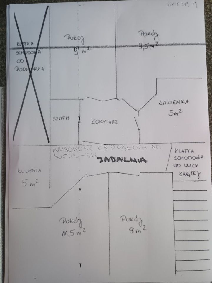 Mieszkanie 4-pokojowe Wrocław Ołbin, ul. Kręta. Zdjęcie 3