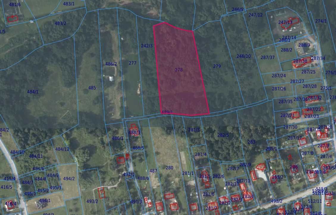 Działka rolna Gaj, ul. Zadziele. Zdjęcie 4