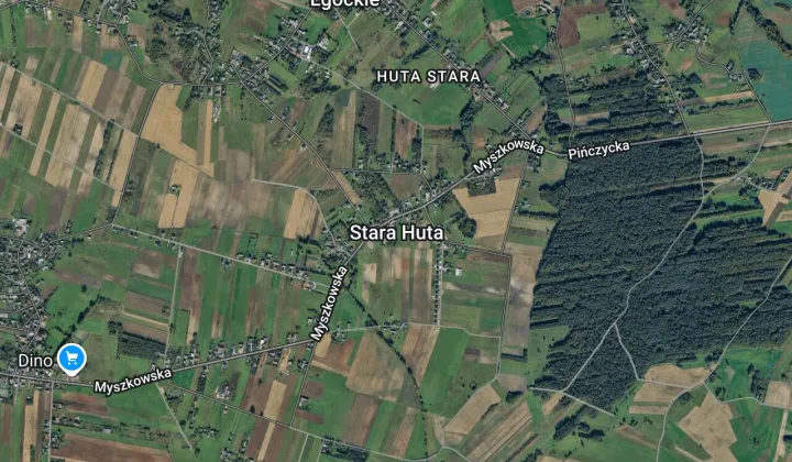 Działka rolna Stara Huta