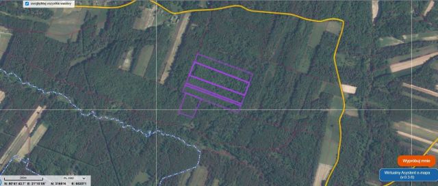 Działka rolna Łagówka. Zdjęcie 1