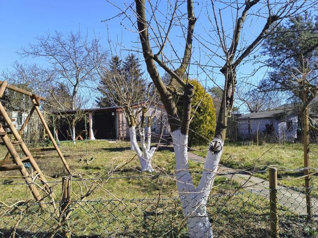 Działka rekreacyjna Poznań Dębiec, ul. Leszczyńska. Zdjęcie 1