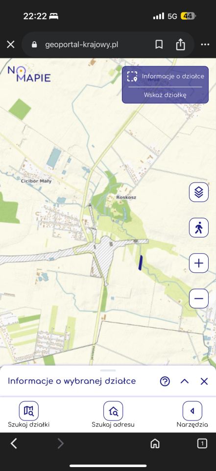 Działka inwestycyjna Cicibór Duży. Zdjęcie 4