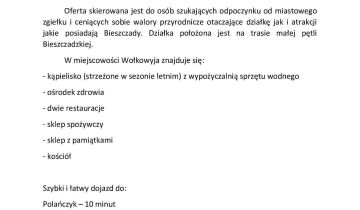 Działka budowlana Wołkowyja