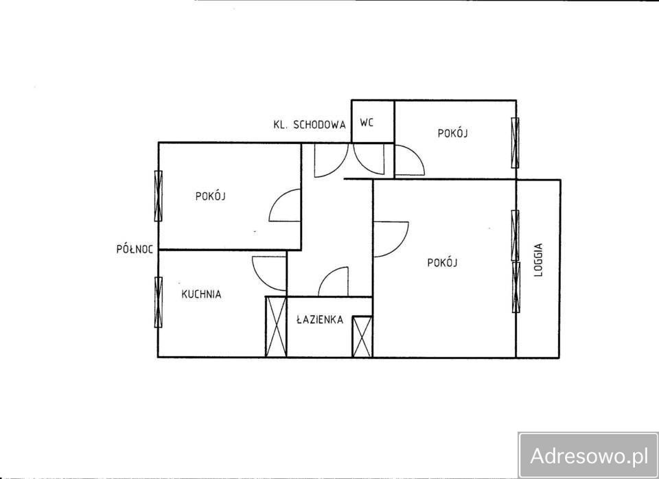 Mieszkanie 3-pokojowe Lubawa, ul. Gdańska. Zdjęcie 1