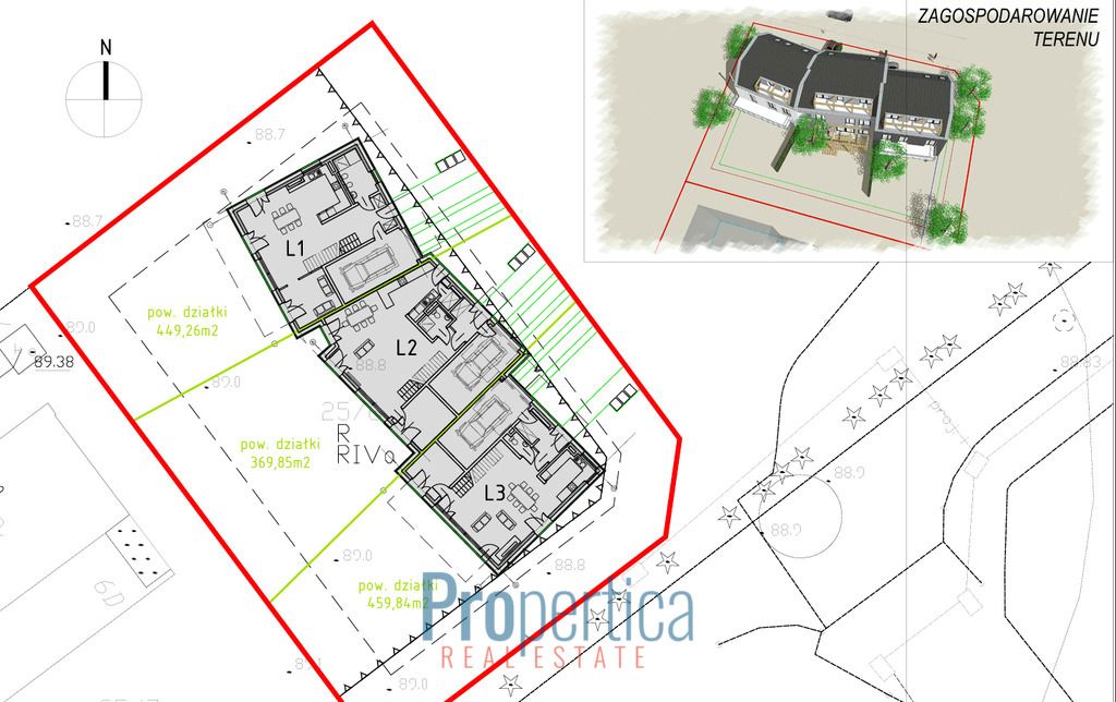 Działka budowlana Warszawa Wilanów, ul. Potułkały. Zdjęcie 6