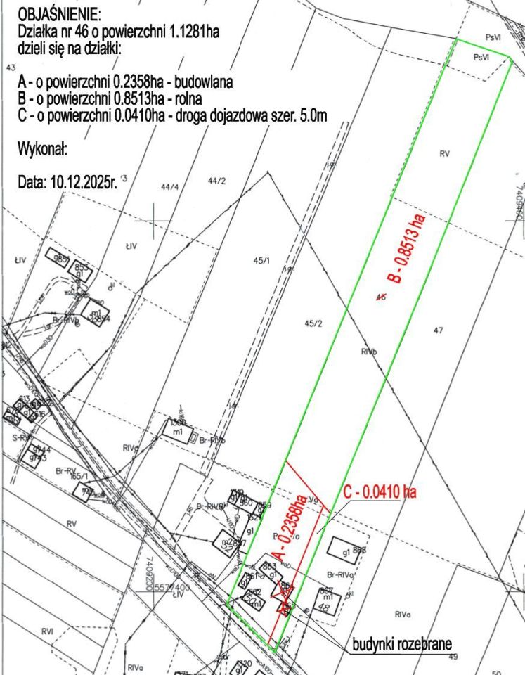 Działka budowlana Jangrot, ul. Cieplicka. Zdjęcie 4