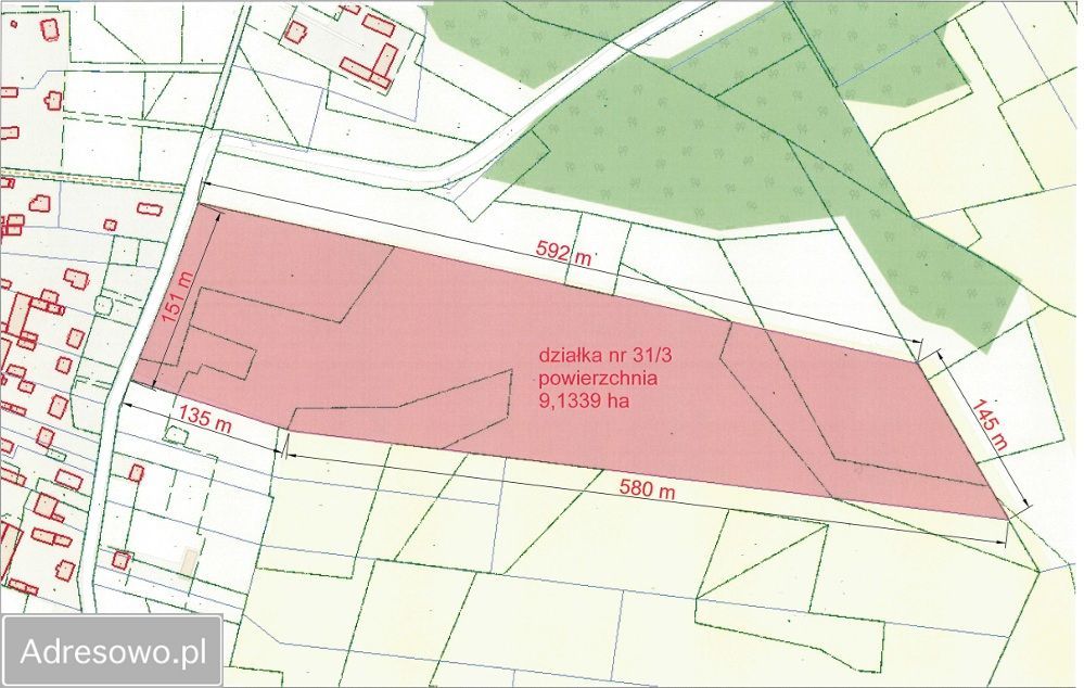Działka rolna Wróble-Arciszewo. Zdjęcie 2