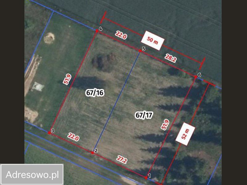 Działka budowlana Kępiaste. Zdjęcie 4