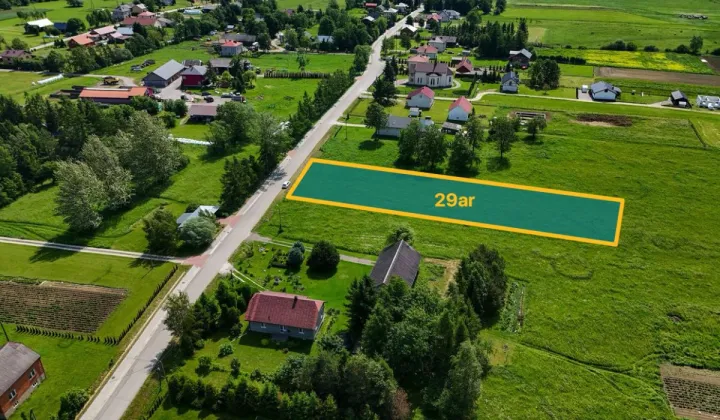 Działka budowlana Besko, ul. Wiejska