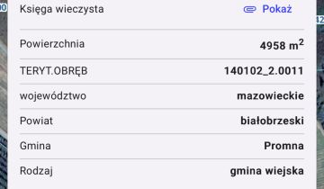 Działka rolna Jadwigów
