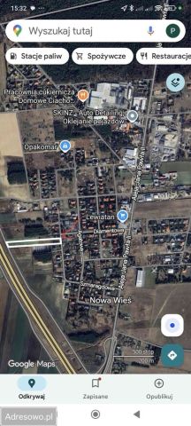 Działka rolna Nowa Wieś, ul. Szmaragdowa. Zdjęcie 1