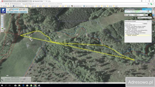 Działka rolna Nowina. Zdjęcie 3