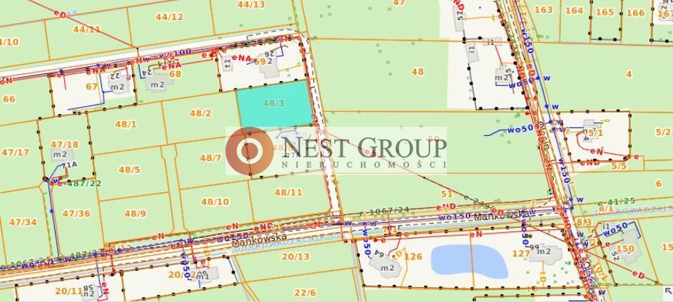 Działka budowlana Warszawa Białołęka, ul. Mańkowska. Zdjęcie 5