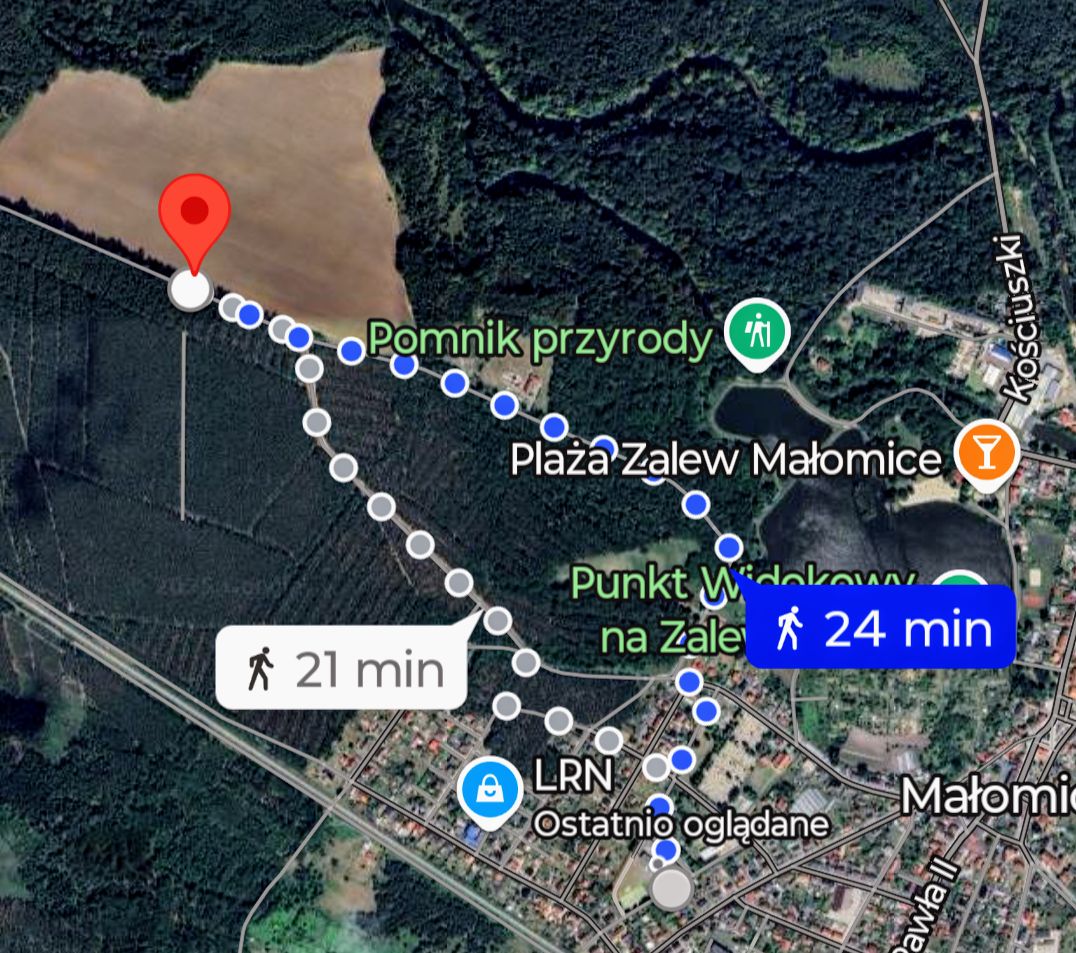 Działka rolno-budowlana Małomice, ul. Lipowa. Zdjęcie 2