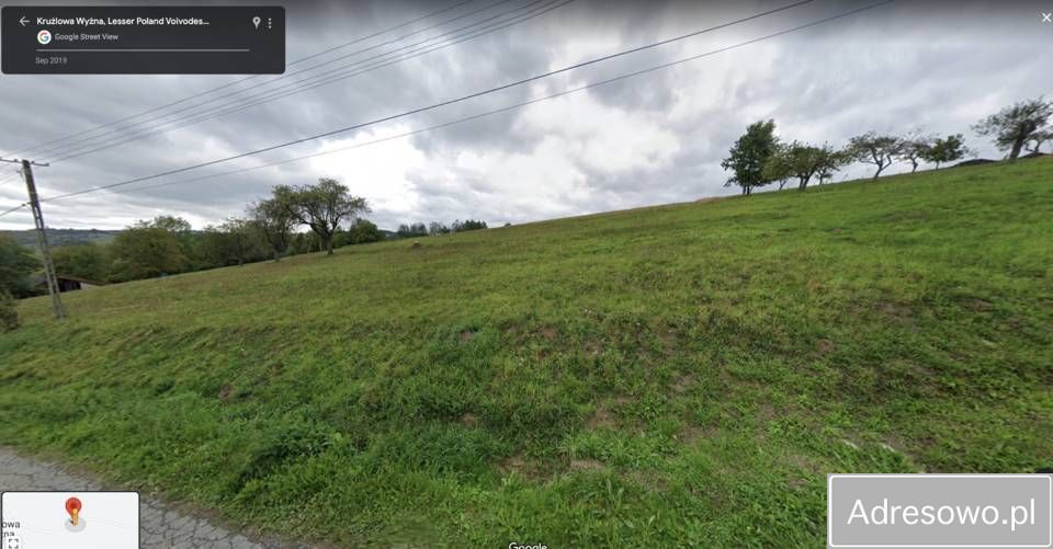 Działka budowlana Krużlowa Wyżna. Zdjęcie 3