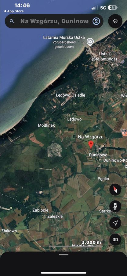 Działka budowlana Duninowo, ul. Na Wzgórzu. Zdjęcie 2