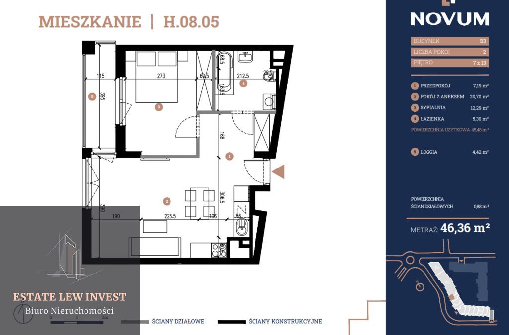 Mieszkanie 2-pokojowe Kraków, ul. Rakowicka. Zdjęcie 9