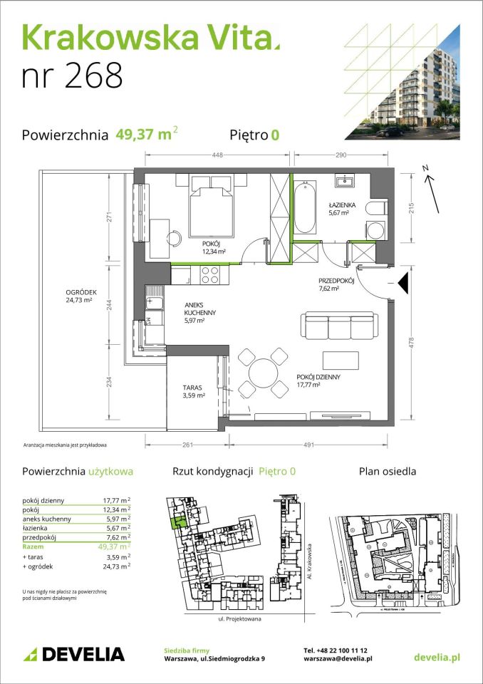 Mieszkanie 2-pokojowe Warszawa Włochy, al. Krakowska. Zdjęcie 10