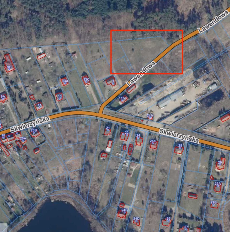 Działka rolno-budowlana Lubniewice, ul. Lawendowa. Zdjęcie 2