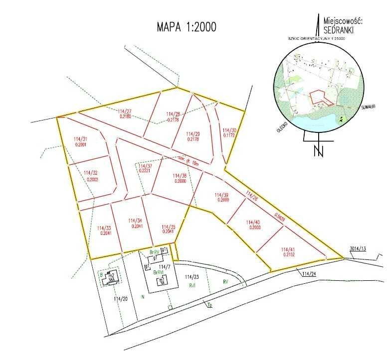 Działka budowlana Sedranki. Zdjęcie 2