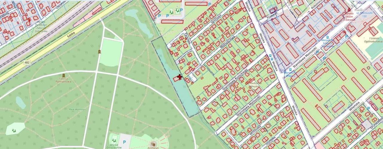 Działka inwestycyjna Pabianice, ul. Parkowa. Zdjęcie 2