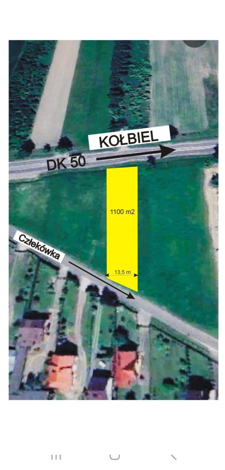 Działka siedliskowa Człekówka. Zdjęcie 2
