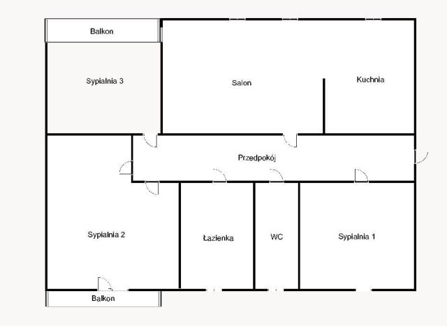Mieszkanie 4-pokojowe Kraków, ul. Malwowa. Zdjęcie 17
