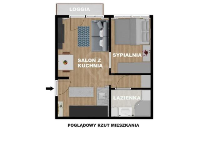 Mieszkanie 2-pokojowe Wrocław, ul. Gajowicka. Zdjęcie 13