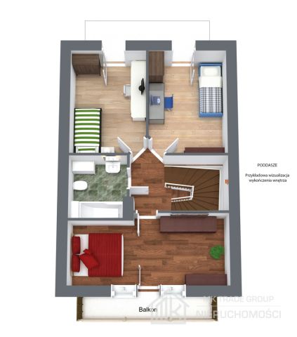 dom wolnostojący, 4 pokoje Kłaj. Zdjęcie 4