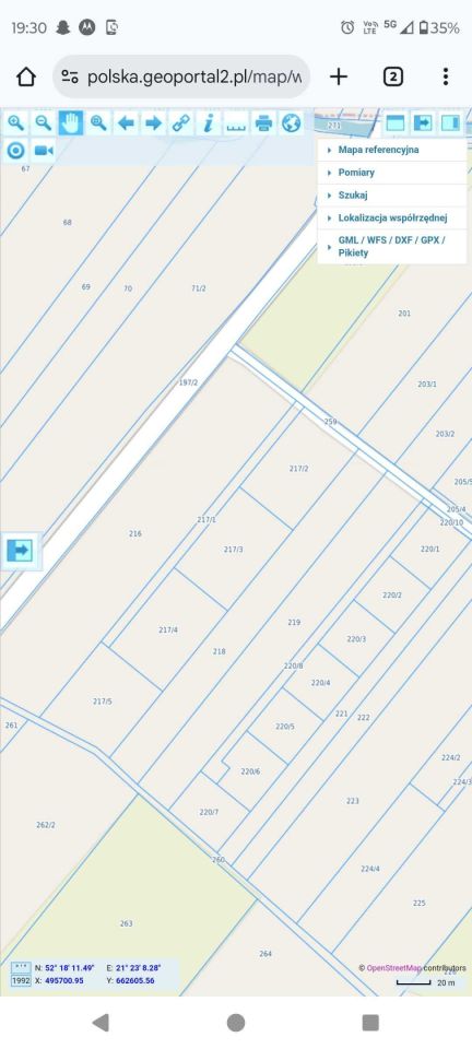 Działka budowlana Krubki-Górki. Zdjęcie 2