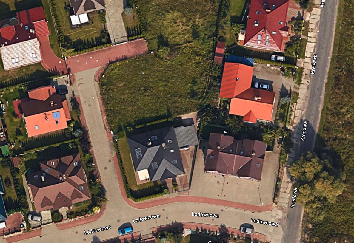 Działka budowlana Szczecin Warszewo, ul. Lodowcowa. Zdjęcie 1