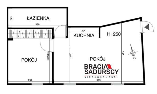 Mieszkanie 2-pokojowe Kraków Podgórze, ul. Wielicka. Zdjęcie 21