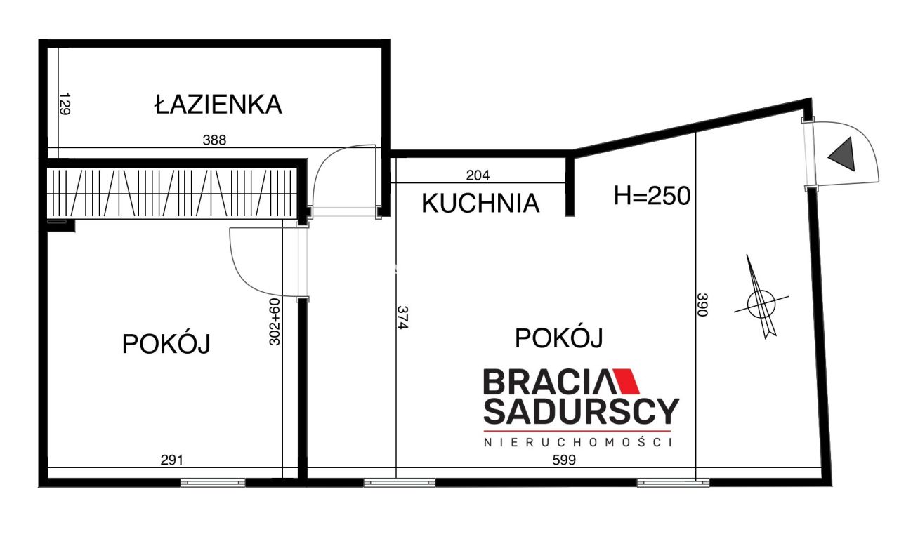 Mieszkanie 2-pokojowe Kraków Podgórze, ul. Wielicka. Zdjęcie 21