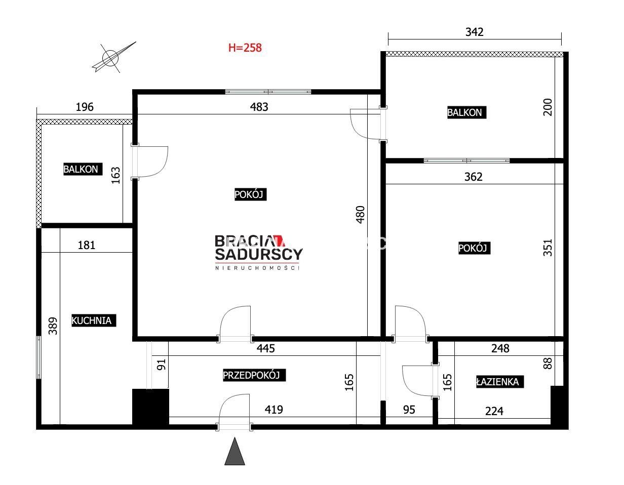 Mieszkanie 2-pokojowe Kraków Ruczaj, ul. Zachodnia. Zdjęcie 18