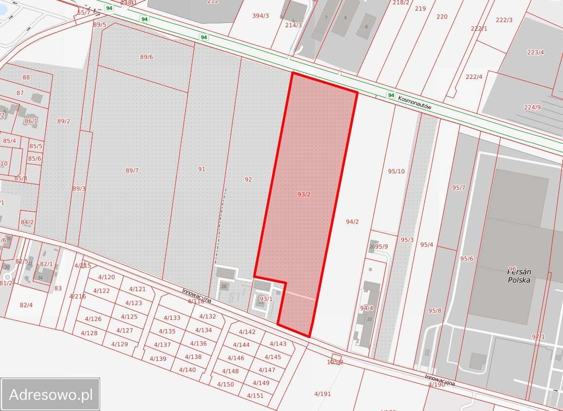 Działka inwestycyjna Wróblowice