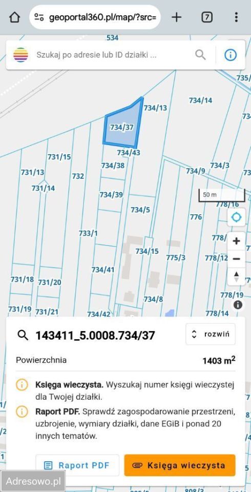 Działka budowlana Jasienica, ul. Łąkowa