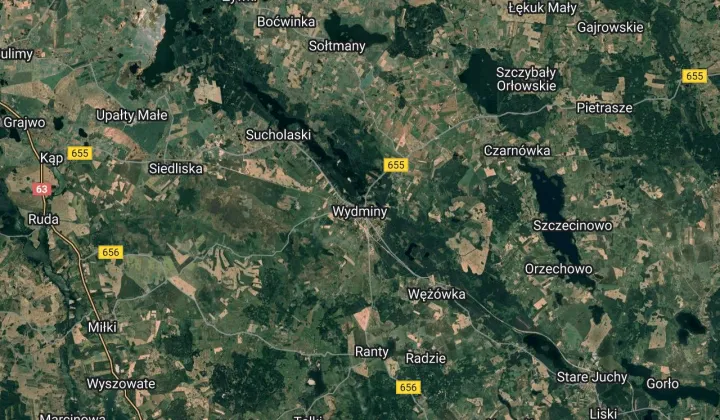 Działka siedliskowa Wydminy