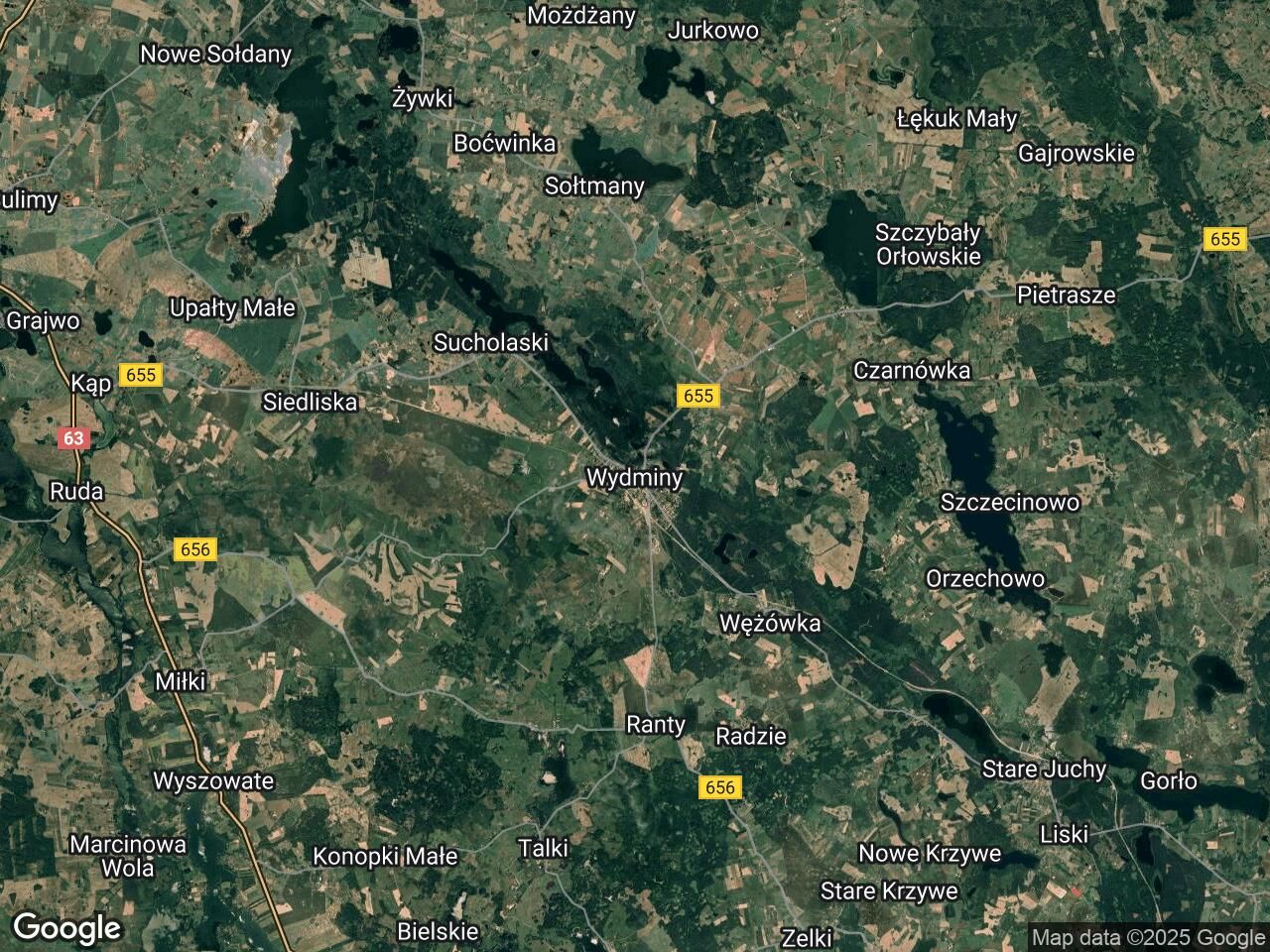 Działka siedliskowa Wydminy